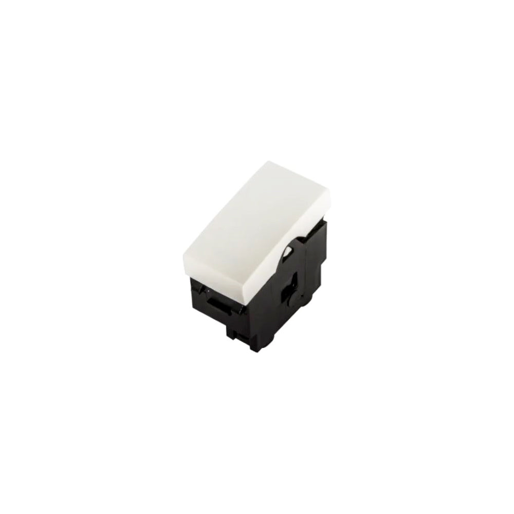 APAGADOR SENCILLO 10A. BLANCO LEVITON