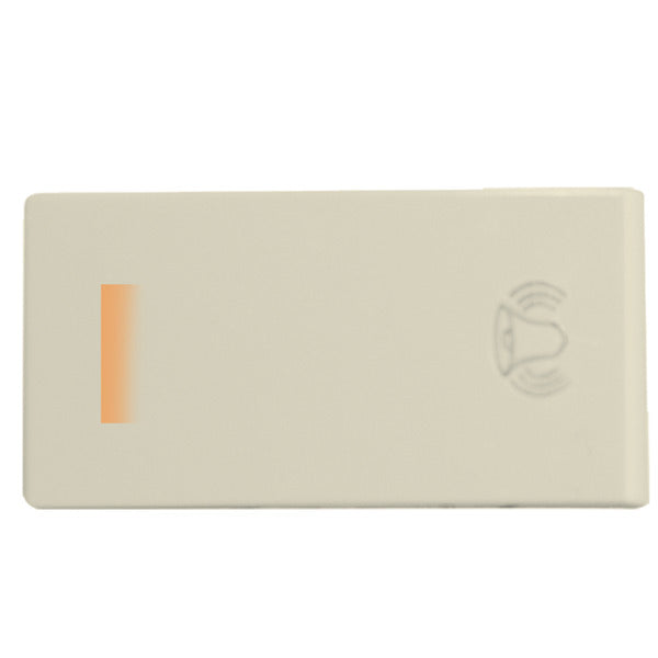 PULSADOR CON SIMBOLO ILUMINADO 10A. BLANCO LEVITON