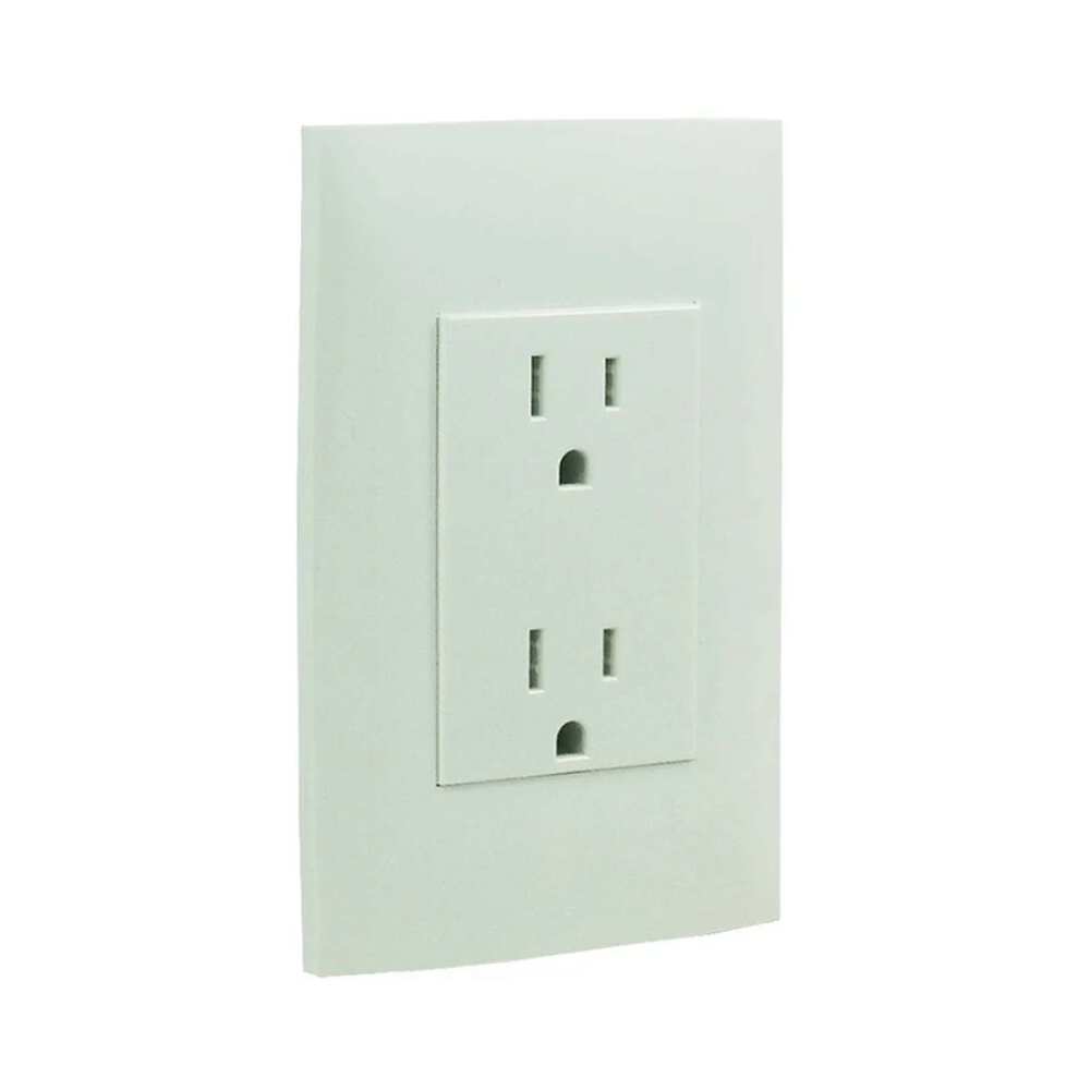 CONTACTO DUPLEX CON TIERRA 15A. BLANCO LEVITON