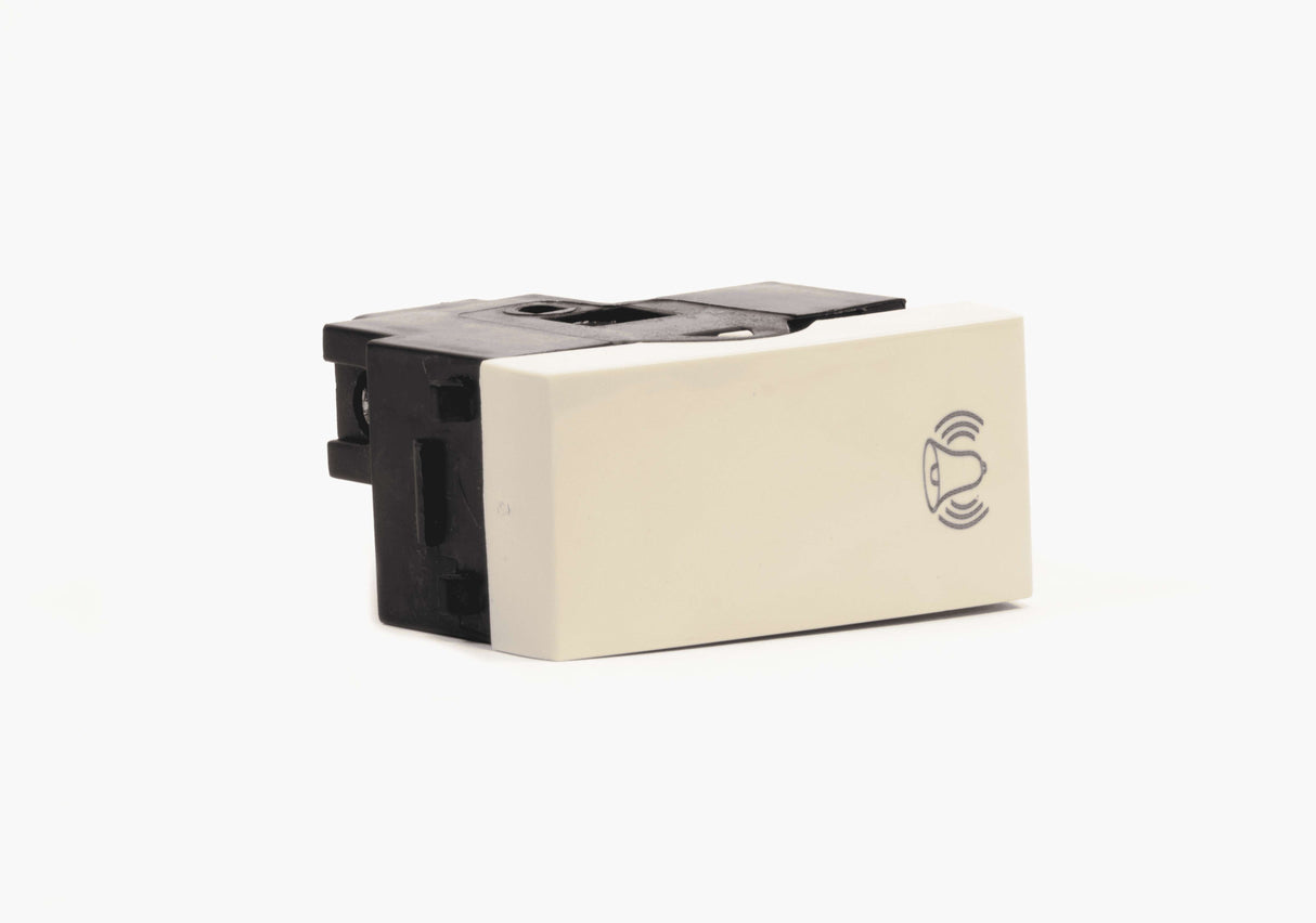 PULSADOR CON SIMBOLO MARFIL LEVITON