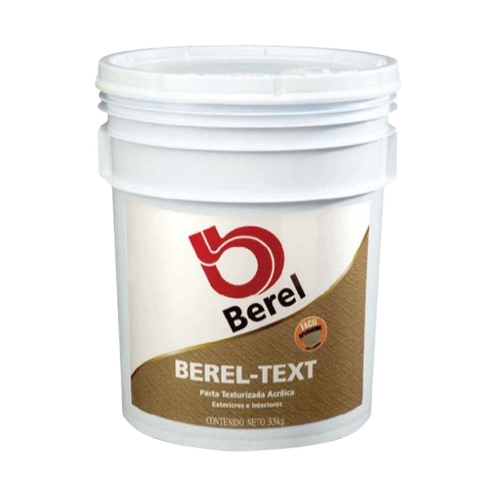CUBETA DE PASTA ACRILICA TEXTURIZADA COLOR BLANCO BEREL-TEXT 001923-6 BEREL
