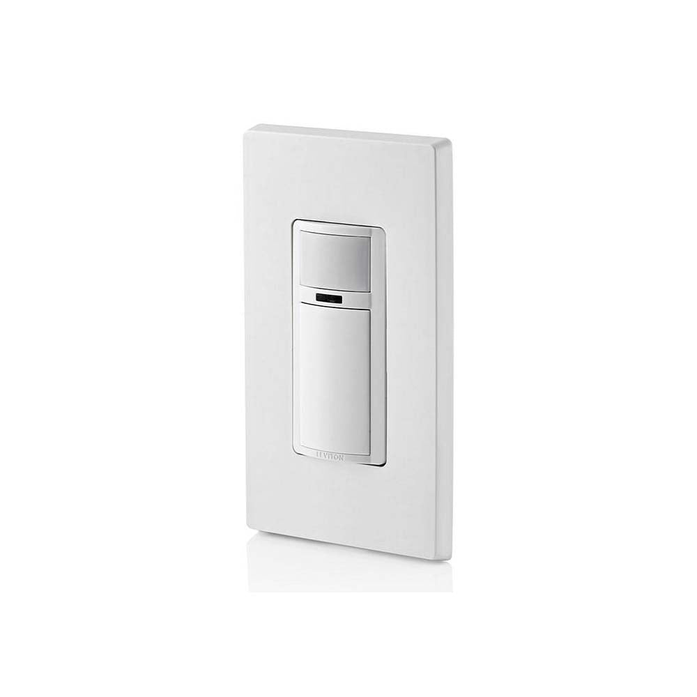 SENSOR DE OCUPACION UNIVERSAL 180 PIR 1 POLO 5A/120VAC ENCENDIDO AUTOMATICO LEVITON