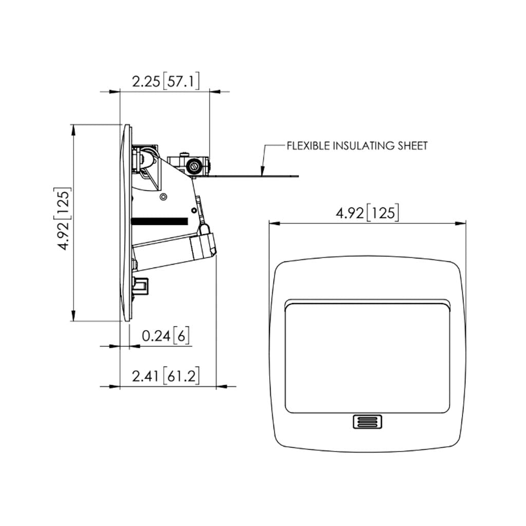 PLACA POP UP NIQUEL PULIDO CON RECEPTACULO DUPLEX TR 20A LEVITON