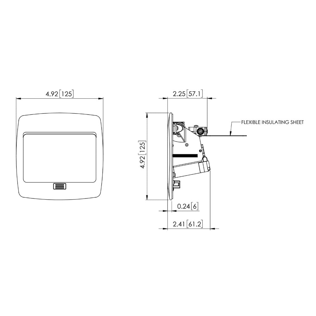 PLACA POP UP NEGRO MATECON RECEPTACULODUPLEX TR 20A LEVITON