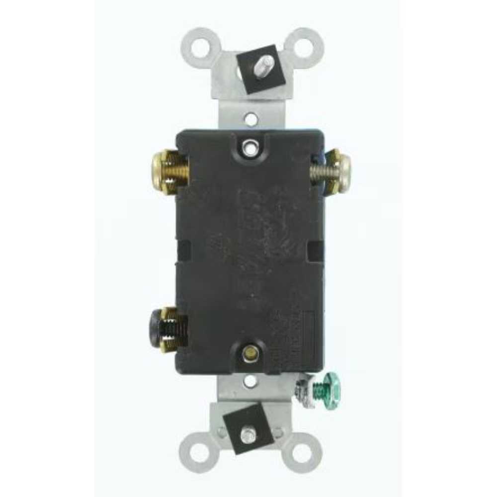 APAGADOR DE PALANCA SILENCIOSO INDUSTRIAL 3 POLOS 15A/120-277V. BLANCO LEVITON