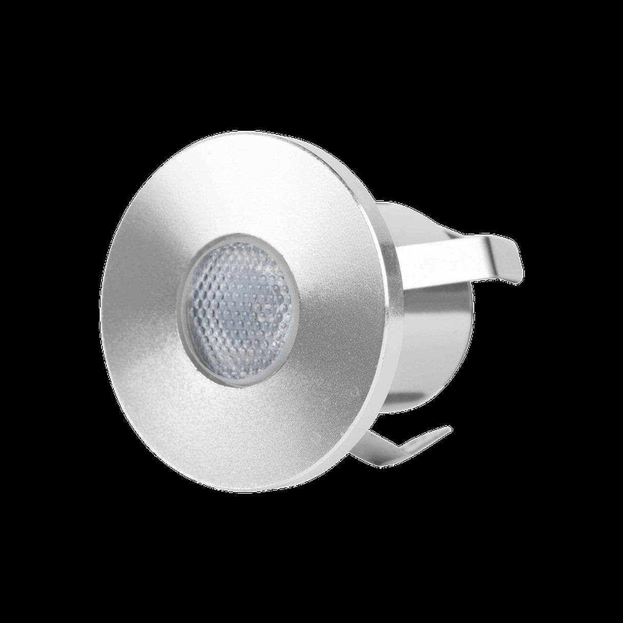 LUMINARIA LED EMPOTRADO CALUX 1W 100-240V 3000K 72LM IP65 ACABADO ALUMINIO PULIDO 0120-LED CALUX