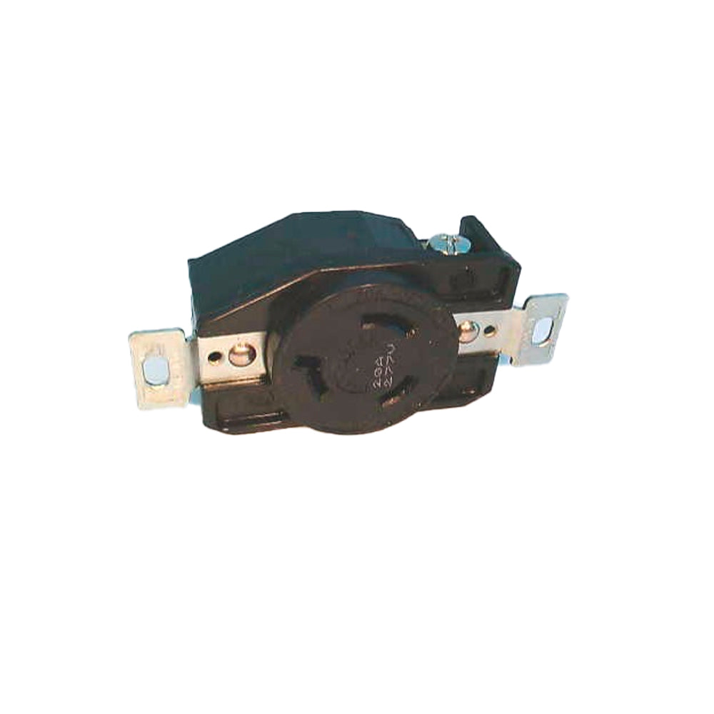 CONTACTO INDUSTRIAL FIJO MEDIA VUELTA 2P-3H 20A/277V. *** OFRECER AHL720R *** LEVITON