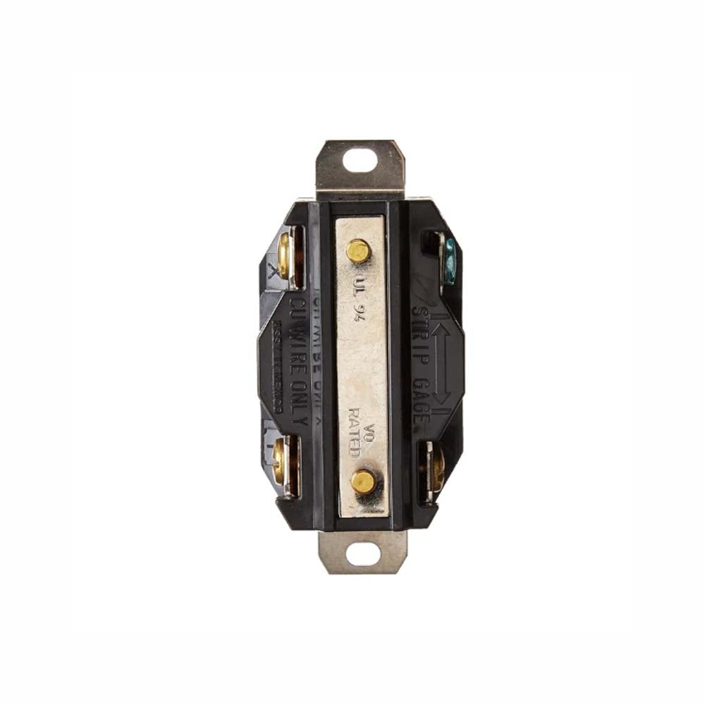 CONTACTO INDUSTRIAL FIJO 3P-3H 20A/125-250V. *** OFRECER 7310 *** LEVITON