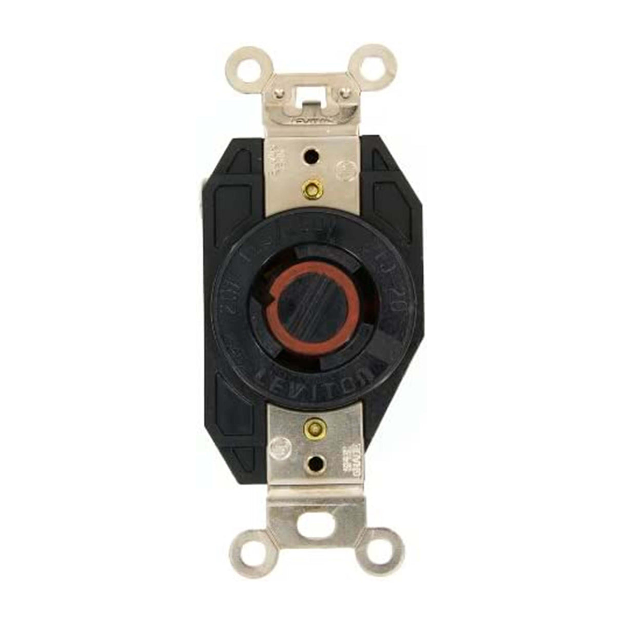CONTACTO INDUSTRIAL FIJO 3P-3H 20A/125-250V. *** OFRECER 7310 *** LEVITON