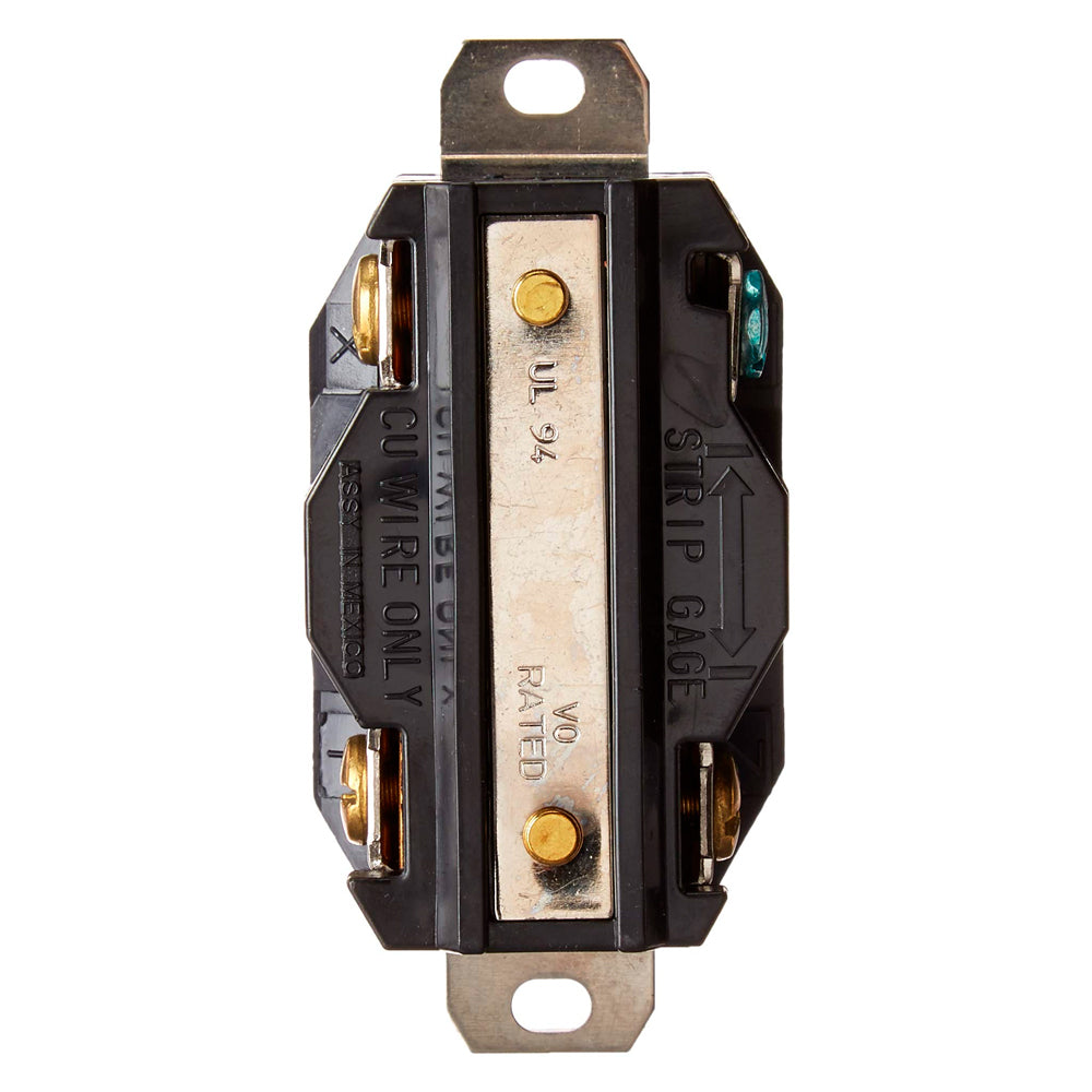 CONTACTO INDUSTRIAL FIJO 3P-4H 20A/250V. *** OFRECER HBL2420 O R1K29A *** LEVITON