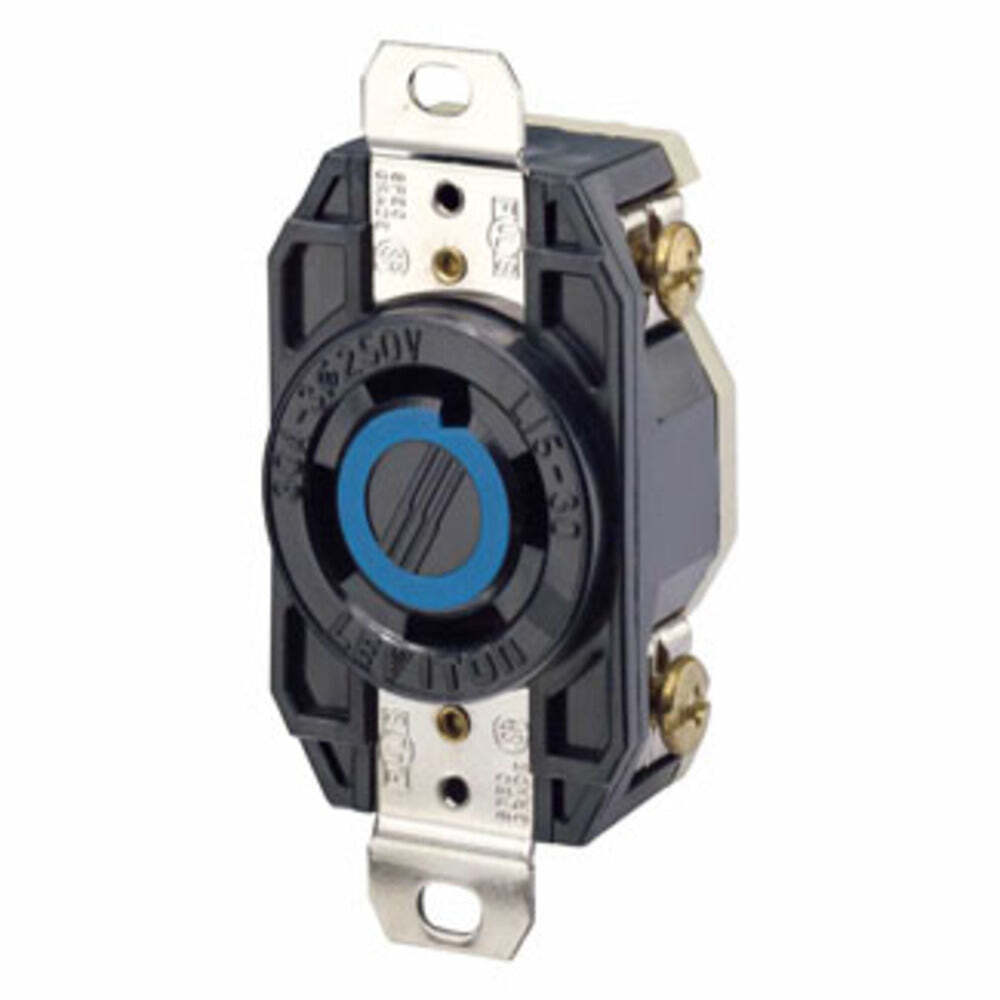 CONTACTO INDUSTRIAL FIJO 3P-4H 30A/250V. *** OFRECER HBL2720 *** LEVITON