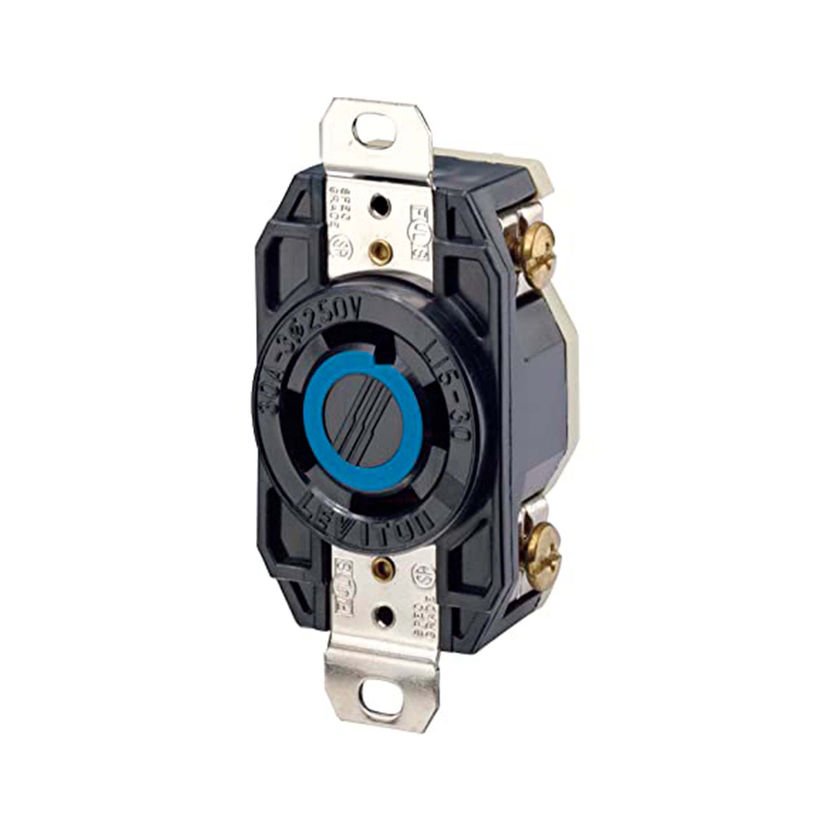 CONTACTO INDUSTRIAL FIJO 3P-4H 30A/250V. *** OFRECER HBL2720 *** LEVITON