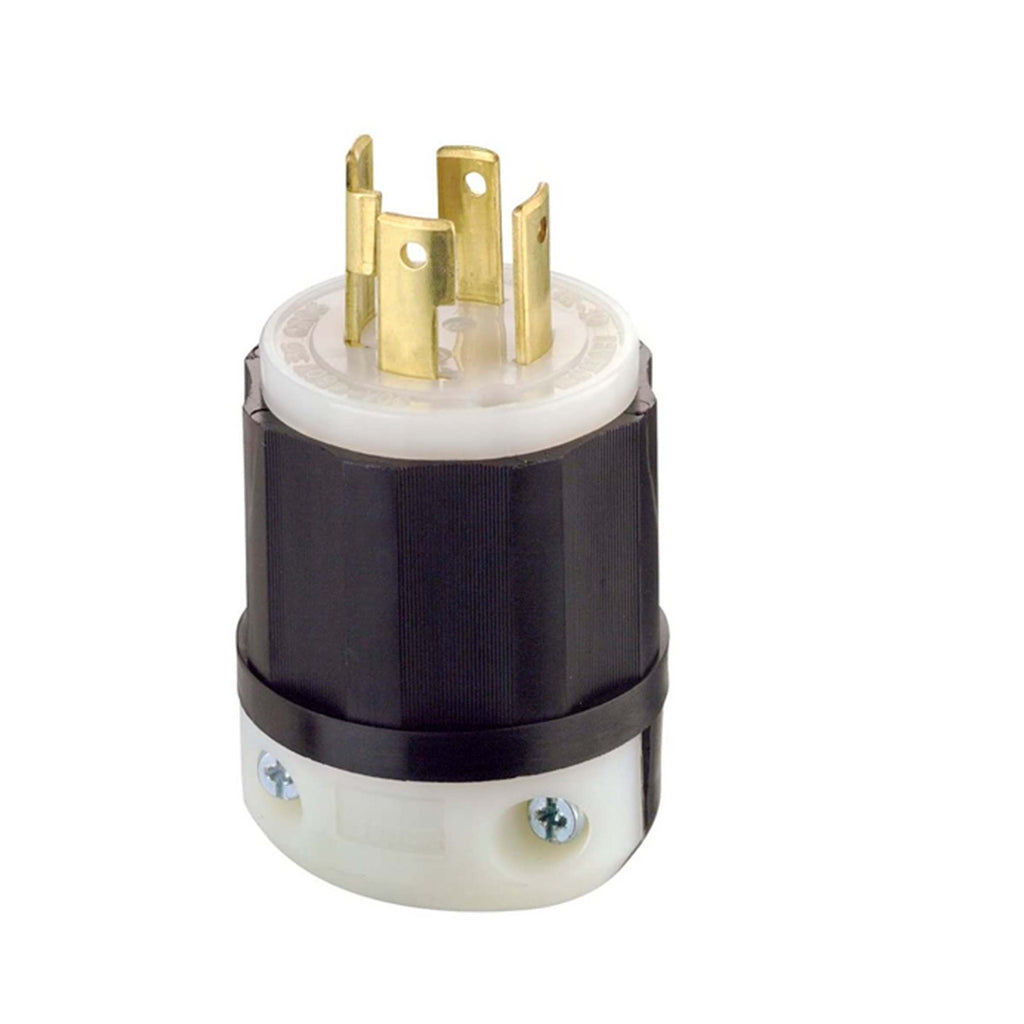 CLAVIJA INDUSTRIAL MEDIA VUELTA 3P-4H 30A/480V. LEVITON *** OFRECER L1630-P O V379 ***