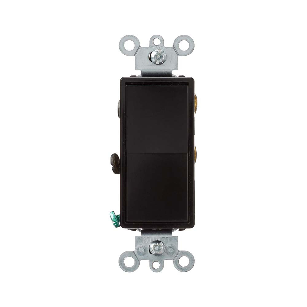 APAGADOR 4 VIAS SILENCIOSO NEGRO DECORA LEVITON