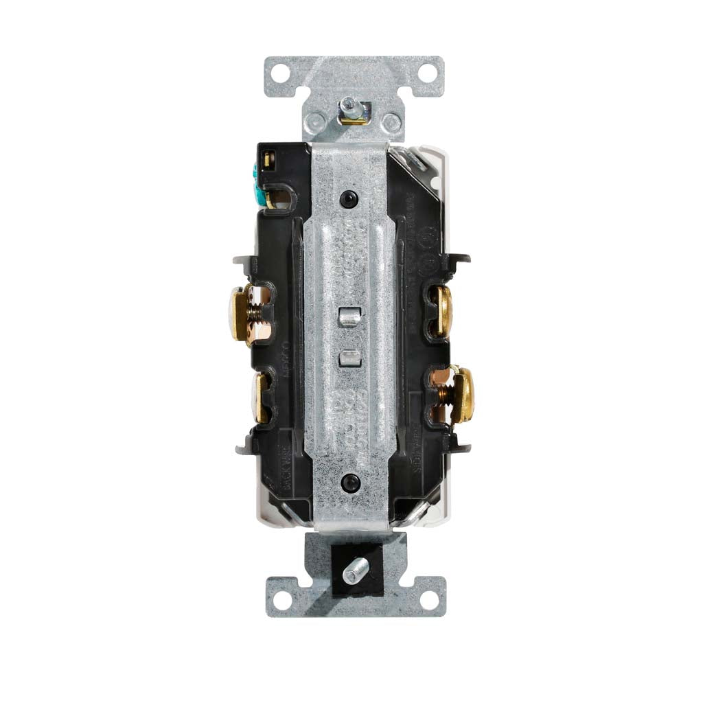 RECEPTACULO DUPLEX T. AISL. 2P-3H 15A/125V. BLANCO LAT. Y POST. 05262-IGW LEVITON