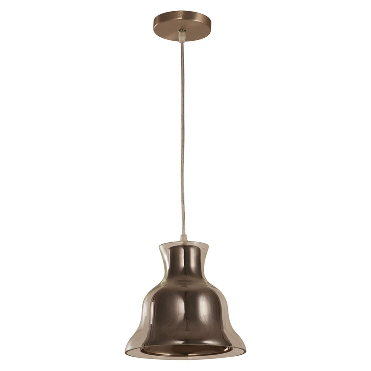 LAMPARA COLGANTE DESIGNERS 60W. NIQUEL SATINADO *** HAE ***