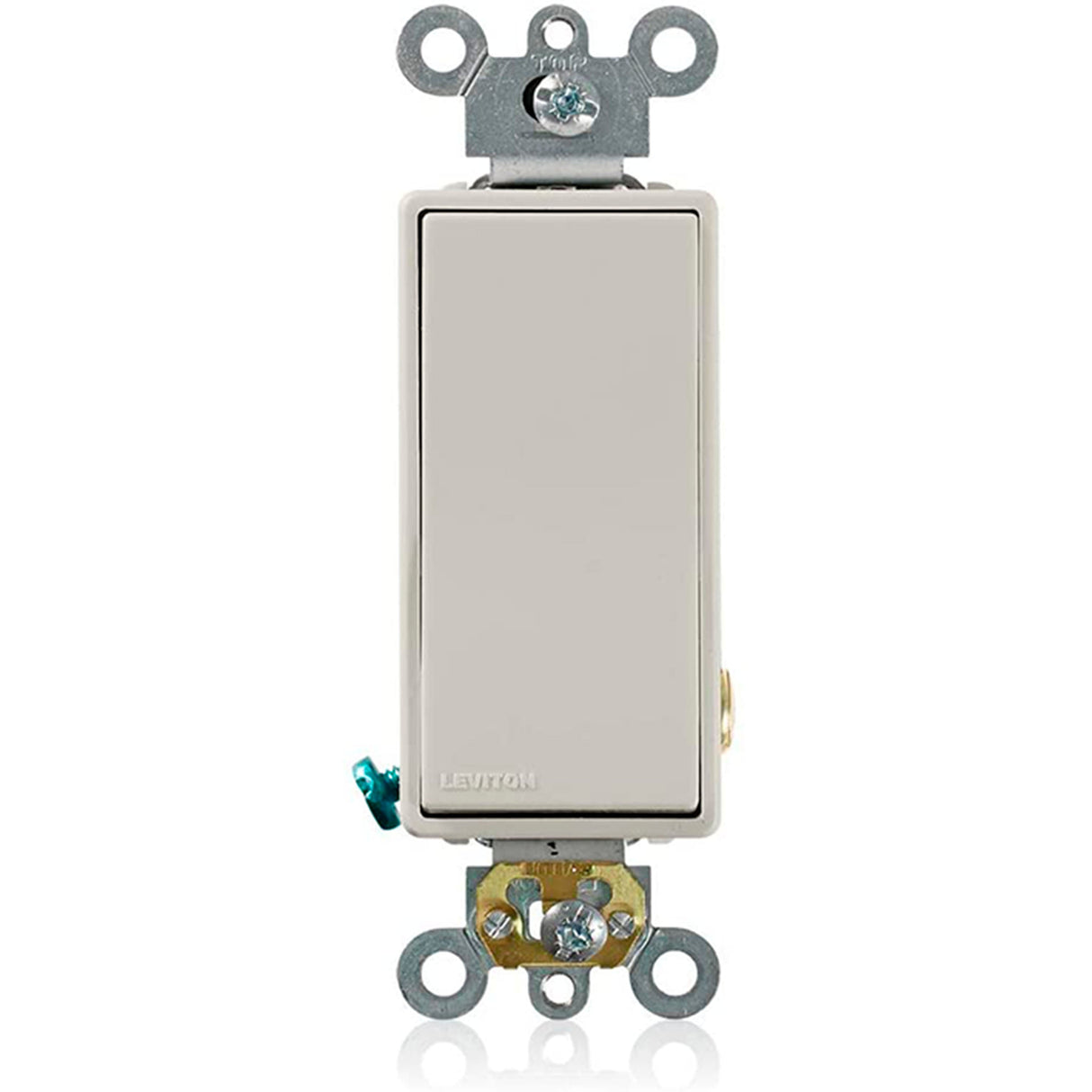 APAGADOR DECORA PLUS 1P. 15A. 120/277V. BLANCO GRADO COMERCIAL 05691-02W LEVITON