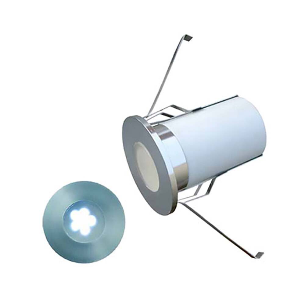 EMPOTRADO P/PISO NINFA 1.5W IP68 12VCD RGB REQ FUENTE Y CONTROLADOR