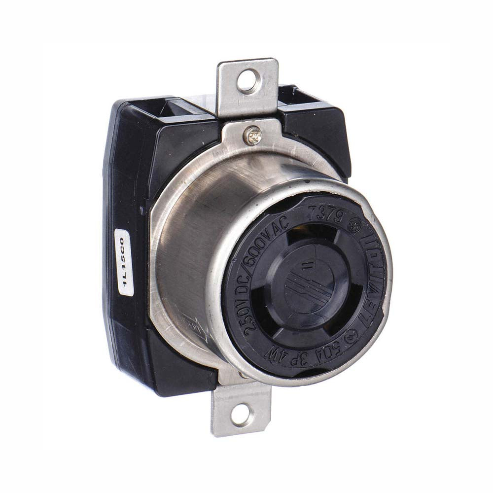 RECEPTACULO FIJO 3F-4H 50A/250V. 07379-000 LEVITON