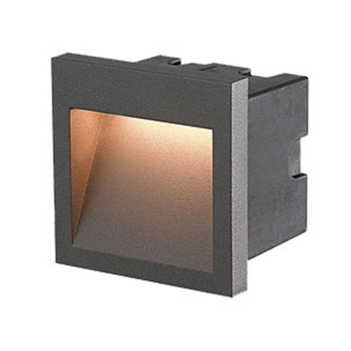 LUMINARIO DE PARED SMART CUADRADO KELPIE II 6W 3000K 90-130V IP54 GRIS