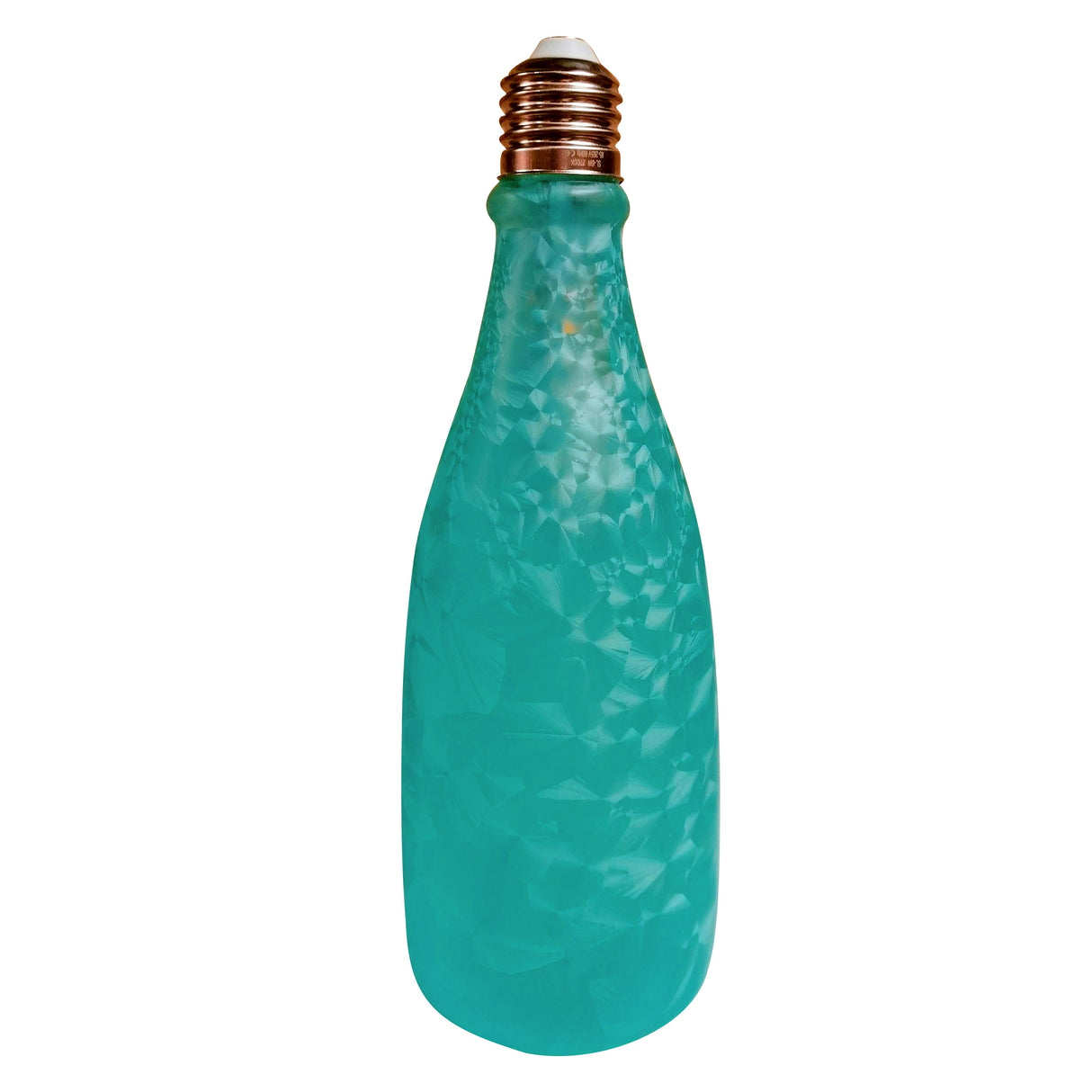 FOCO BOTELLA 6W CALIDO TAPIZ AZUL *** HAE ***
