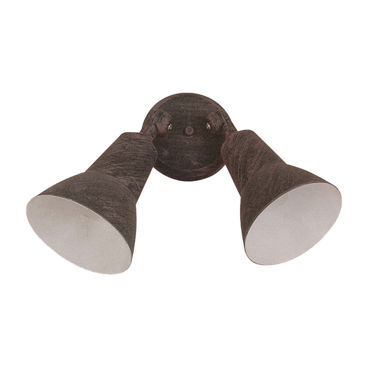 LAMP PARED E27 2SPOT METAL RUSTICO *** HAE ***