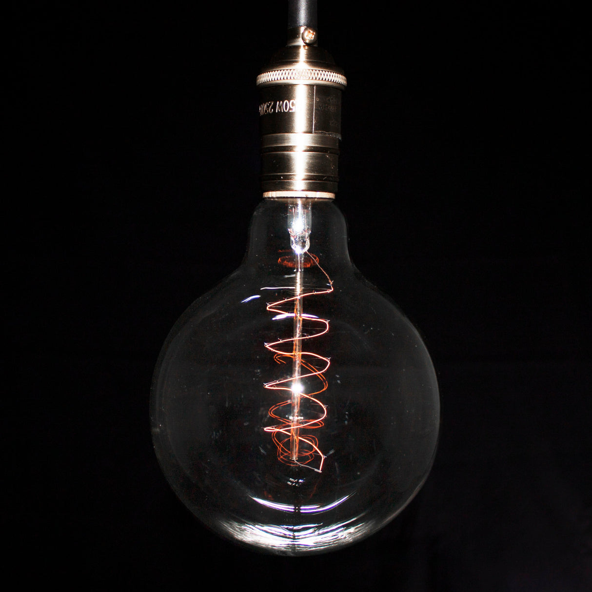 FOCO VINTAGE GLOBO FILAM VERTICAL *** EXHIBIDO ***