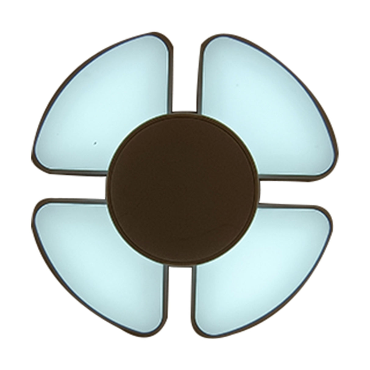 LAMPARA TECHO FLOR 3 PASOS 12x5W *** EXHIBIDO ***