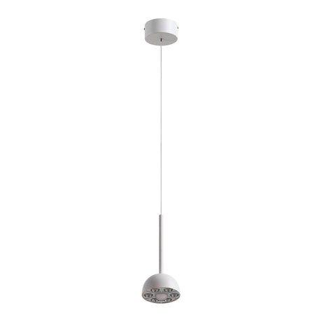 LAMPARA COLGANTE LED METAL 1.5M 9W LUZ CALIDA BRILLANTE IRC90 NO ATENUABLE BCO