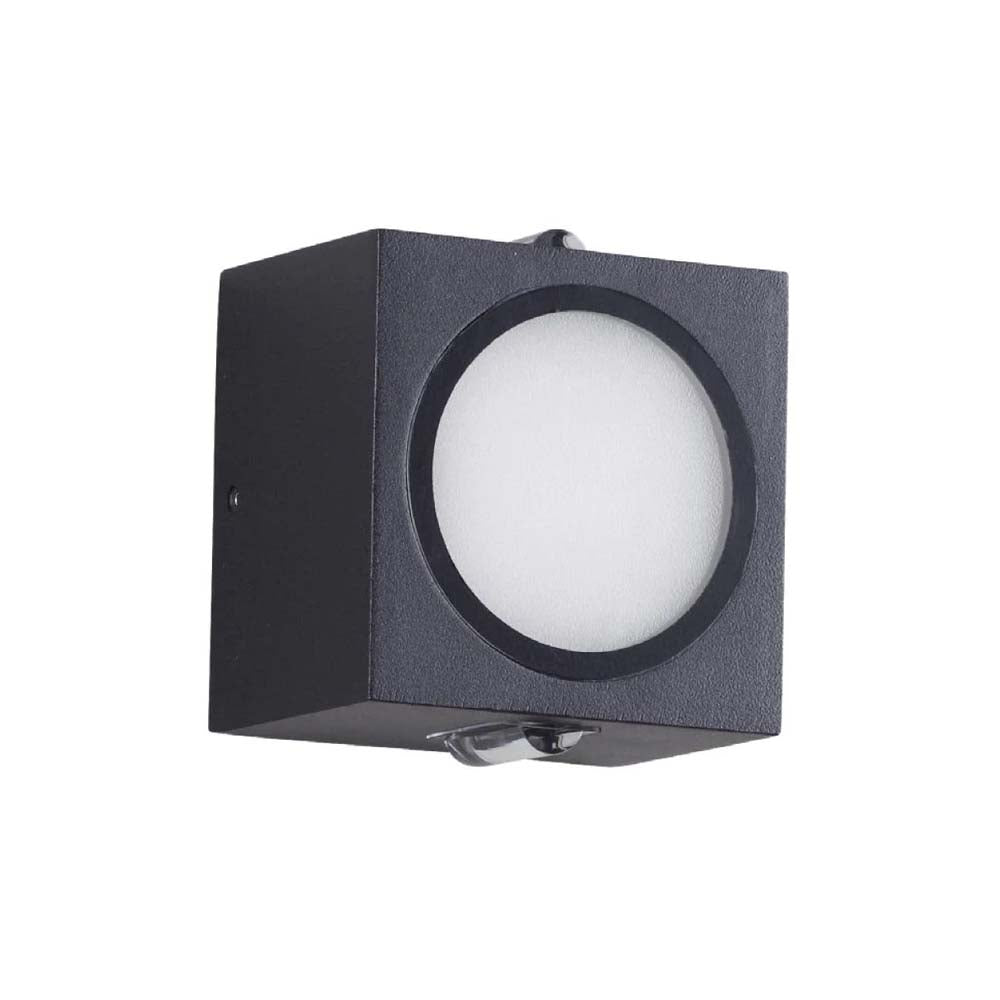 LÁMPARA DE EXTERIOR LED TORCULAR II TECNOLITE PARED ARBOTANTE 9W LUZ SUAVE CÁLIDA IP54 TRES FUENTES DE LUZ LED INTEGRADO ***TECNOLITE HAE***
