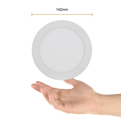 LUMINARIO LED DE INTERIOR 9W 3000K 630LM 25000HR BLANCO