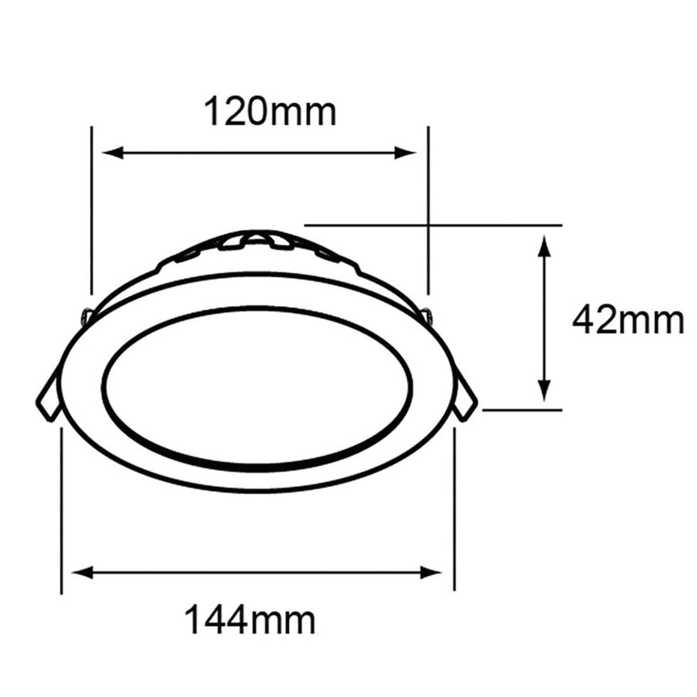 LÁMPARA DE INTERIOR LED TECNOLITE VOLANS I 9W LUZ DE DÍA
