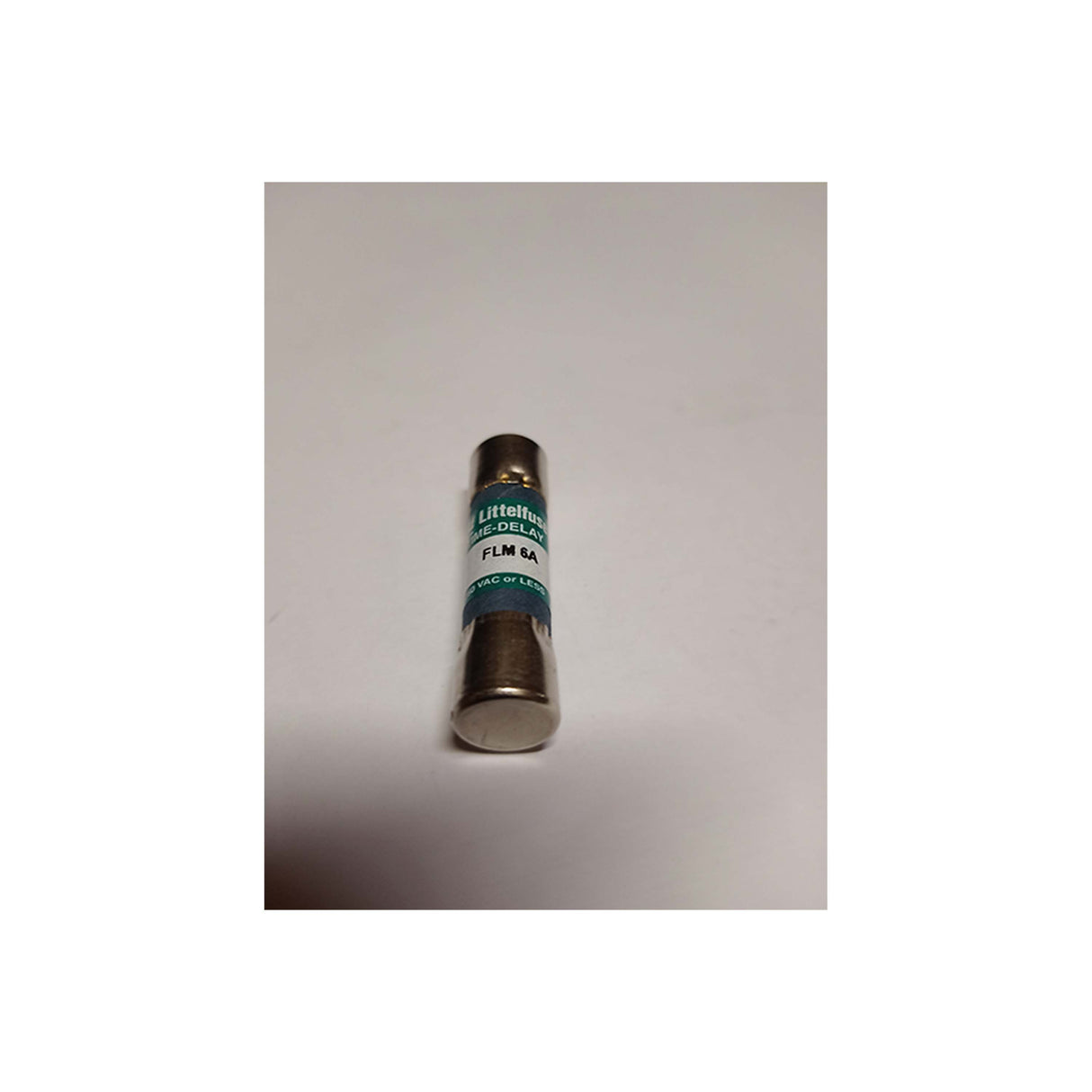 FUSIBLE DOBLE ELEMENTO 6A/250VCA. 13/32" X 1 1/2" ACCION RETARDADA *** OFRECER FNM-6 ***