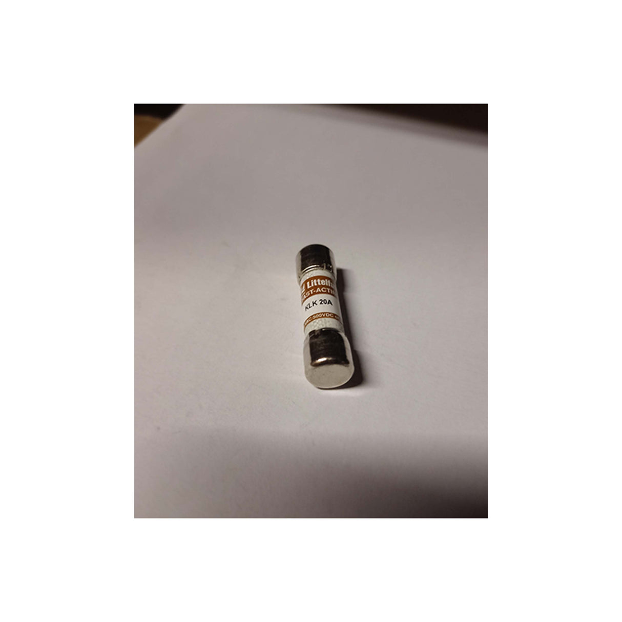 FUSIBLE SUPLEMENTARIO 20A/600VCA. 13/32" X 1 1/2" ACCION RAPIDA *** OFRECER KTK-20 ***