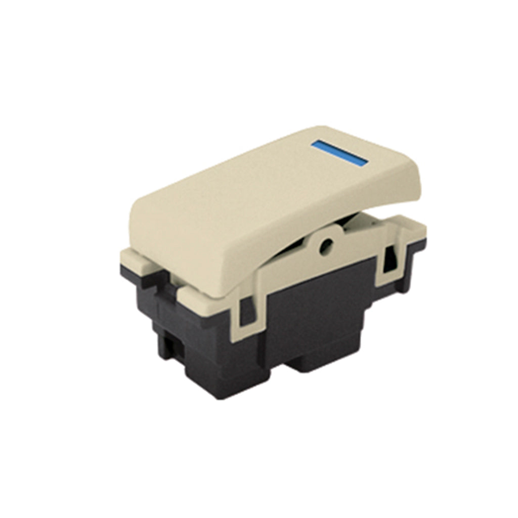 INTERRUPTOR 3 VIAS LED 15A 110V COLOR MARFIL ROYER 100