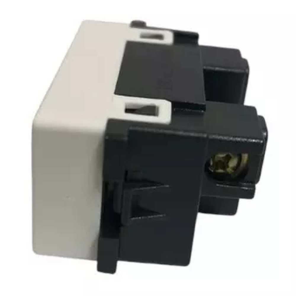 RECEPTACULO H SENCILLO 2P+T 15A/127VCA. 100-6248W ROYER 100