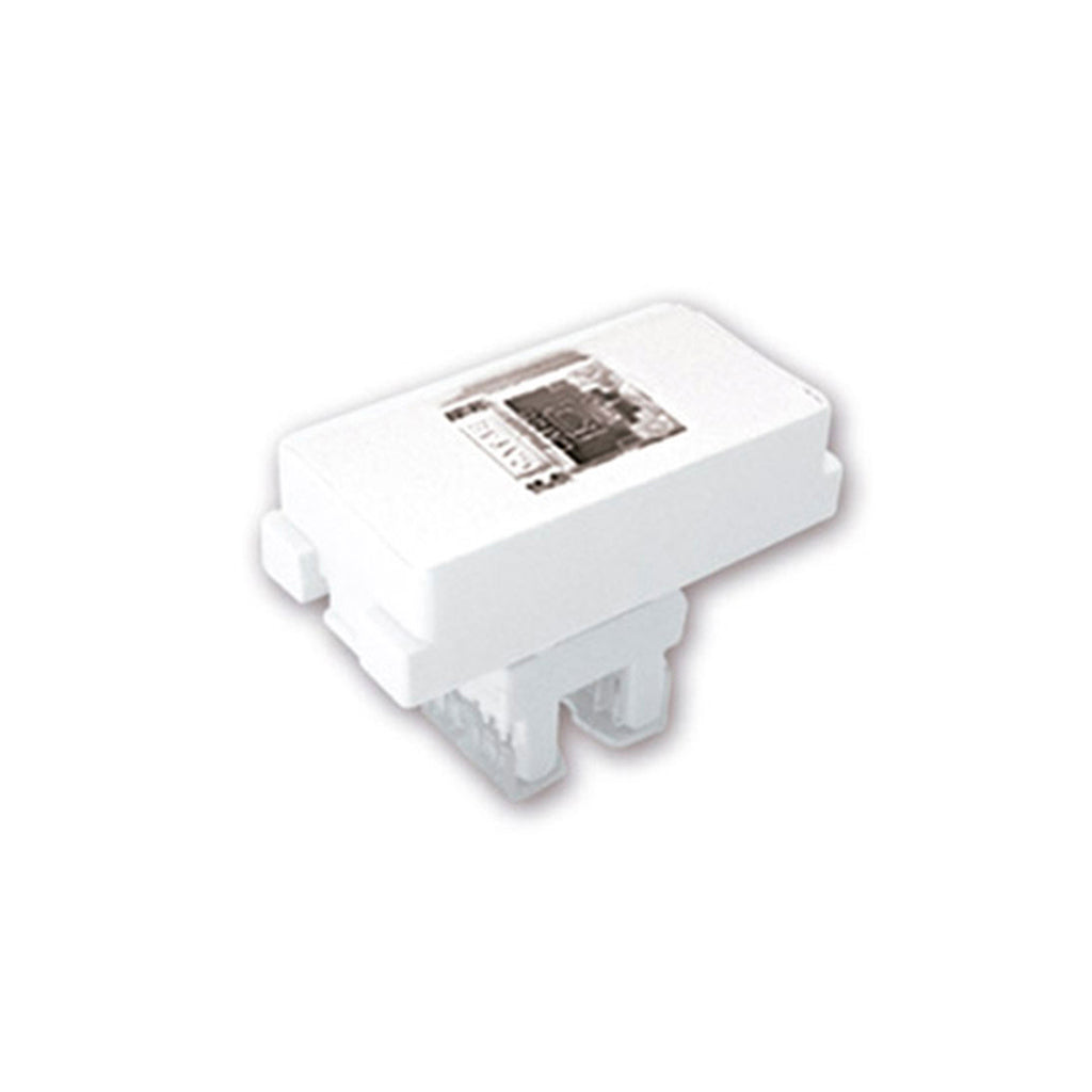 TOMA DE VOZ Y DATOS RJ45 CAT 6 BLANCO ROYER