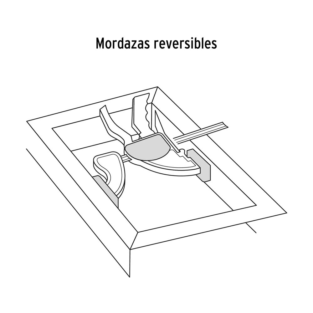 PRENSA CON AJUSTE RAPIDO 12" USO RUDO TRUPER HERRAMIENTA