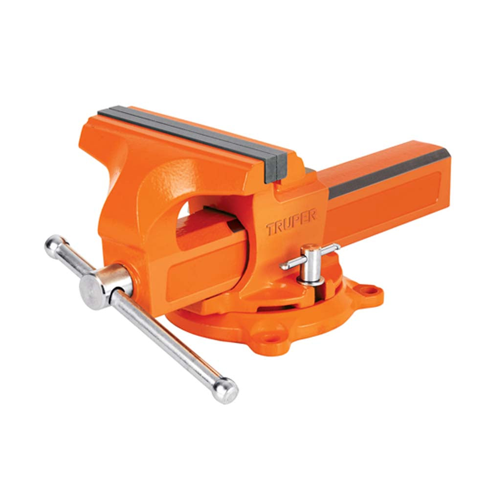 TORNILLO DE BANCO INDUSTRIAL 6" ACERO MCA TRUPER HERRAMIENTAS