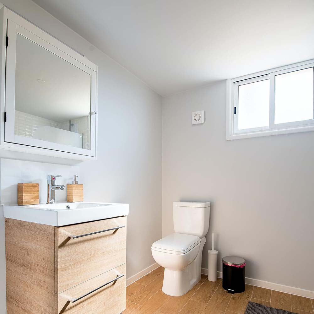 EXTRACTOR RESIDENCIAL CUADRADO ECONOMICO 6" BLANCO