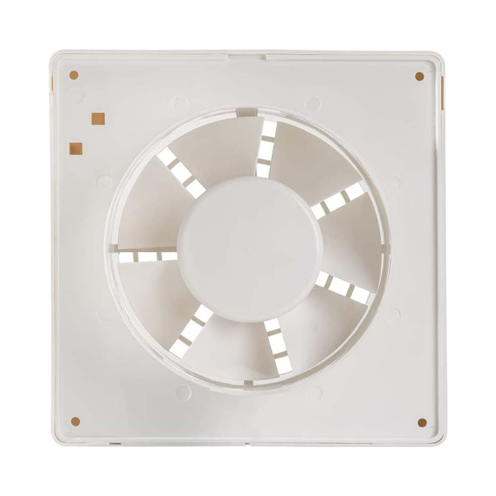 EXTRACTOR RESIDENCIAL CUADRADO ECONOMICO 6" BLANCO