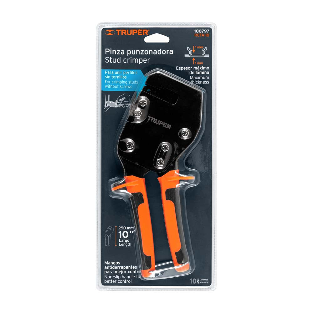 PUNZONADORA 10" DE PERFILES TRUPER
