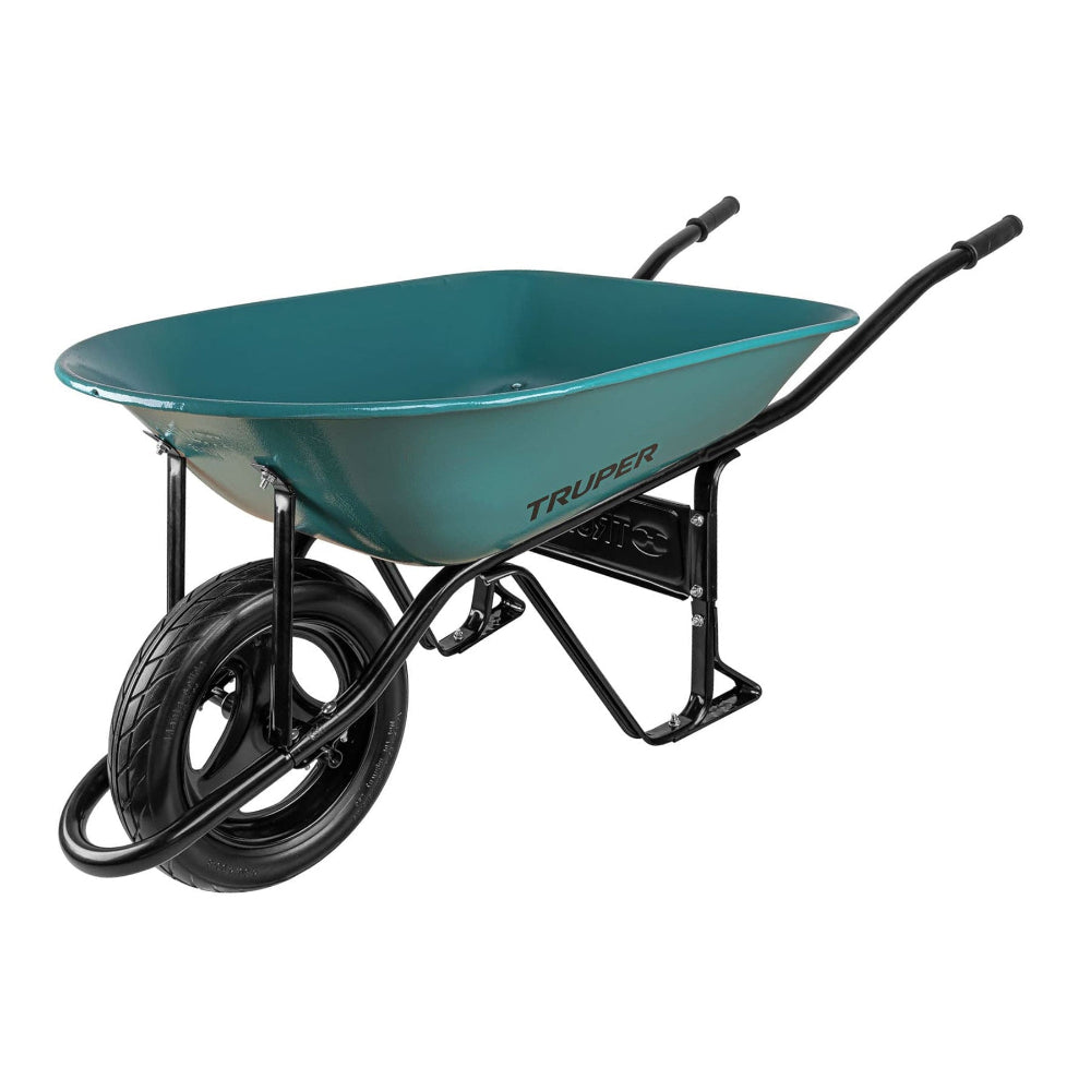 CARRETILLA 5 FT3 LLANTA IMPONCHABLE MCA TRUPER CONSTRUCCION