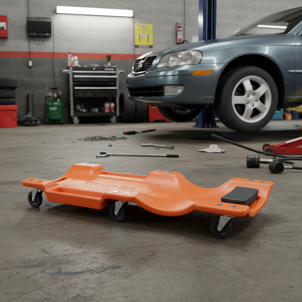 CAMA DE PLASTICO 40 PARA MECANICO TRUPER