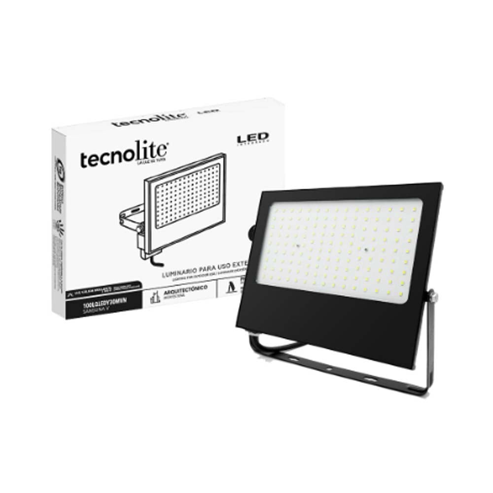 REFLECTOR EXT LED 100W 100-240V 9000LM 3000K NGR***HAE2025***