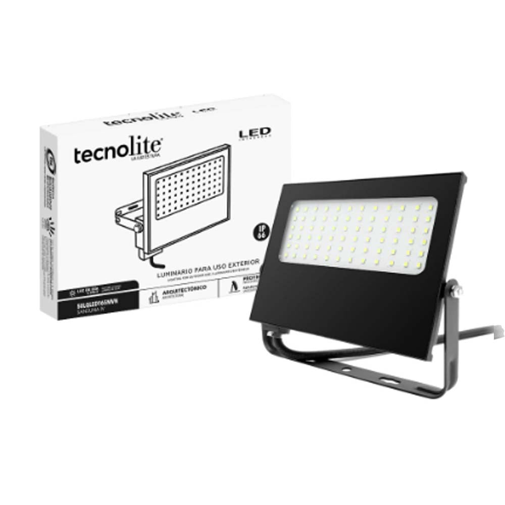 REFLECTOR EXT LED 100W 100-240V 9000LM 6500K NGR***HAE2025***