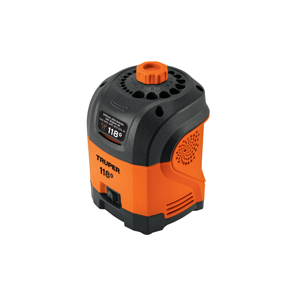 AFILADOR ELECTRICO PARA BROCAS CON PUNTA 118 TRUPER