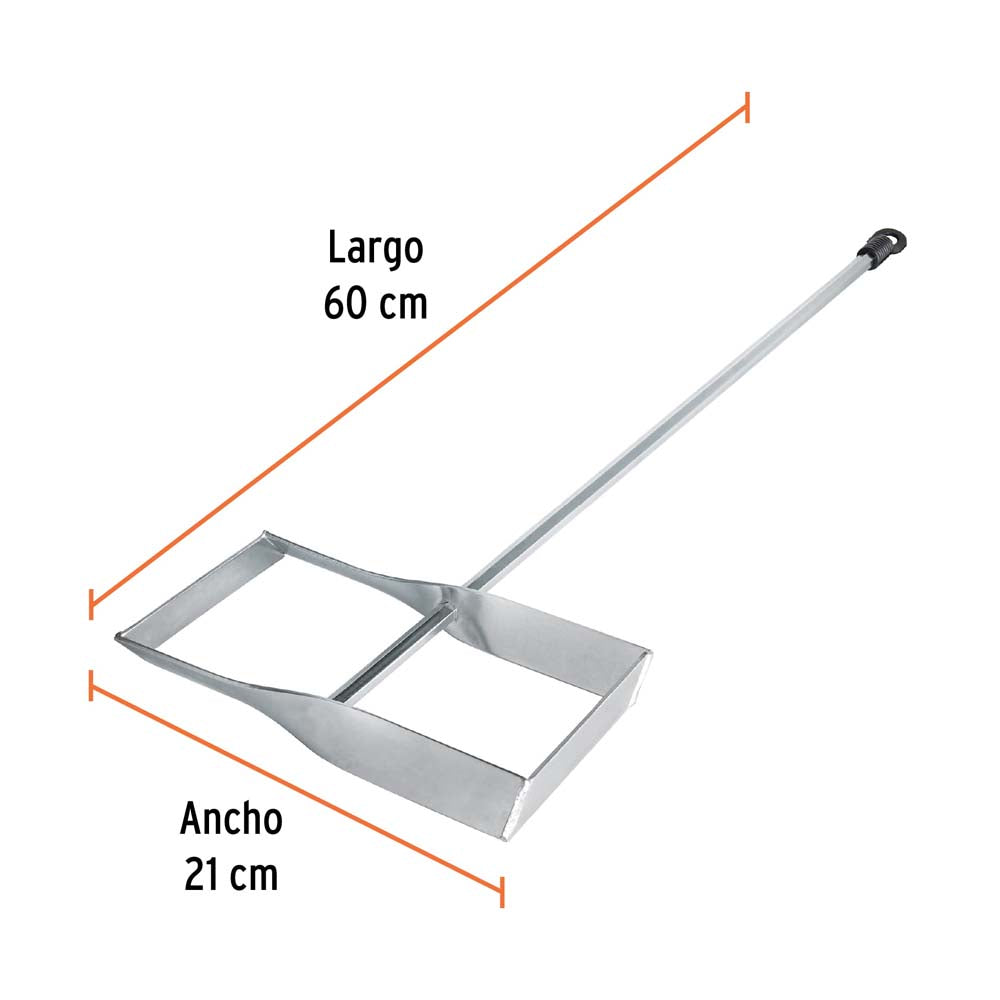 REVOLVEDOR PARA MORTERO DELGADO 210MM DIAMETRO TRUPER REV-21M