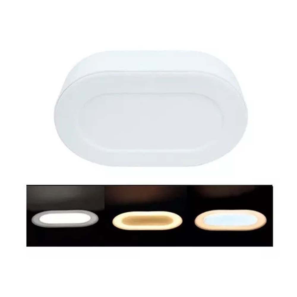 LAMPARA PARA PLAFON OVALADA 3 EN 1 ADIR