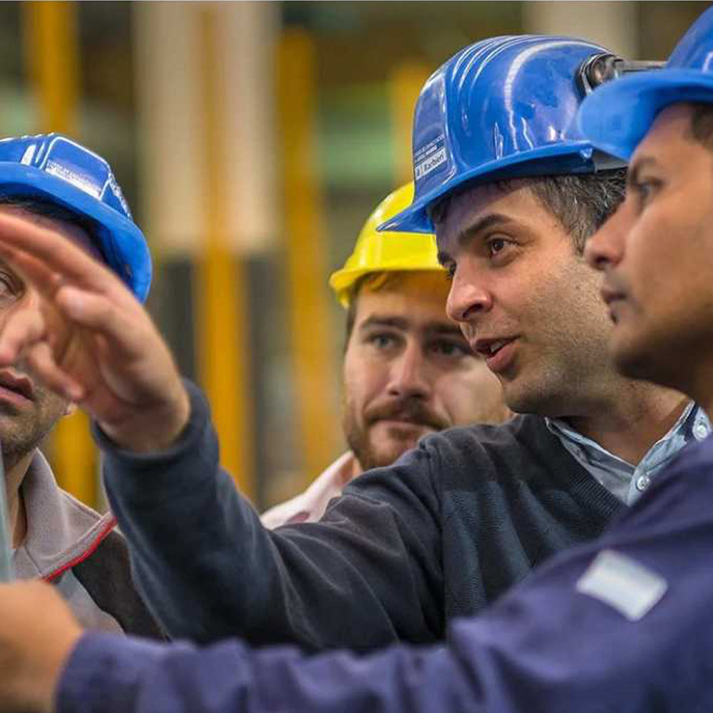CASCO DE SEGURIDAD AZUL ALA ANCHA CAS-ZX TRUPER